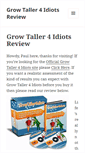 Mobile Screenshot of grow-taller-4-idiots.com